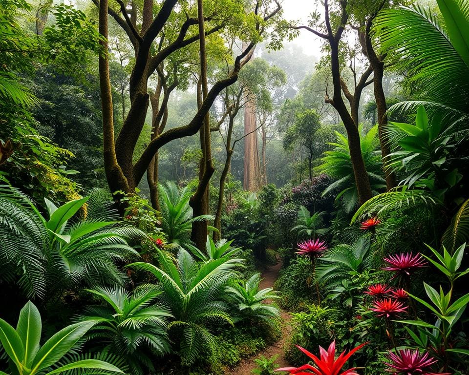 Natuurwandelingen door de regenwouden van Borneo