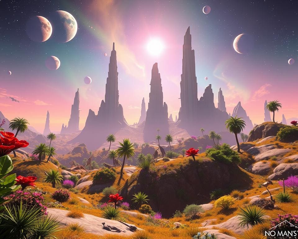 No Man's Sky evoluerende wereld