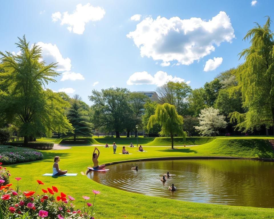 Parkdag vol ontspanning, mindfulness en zomerse sferen