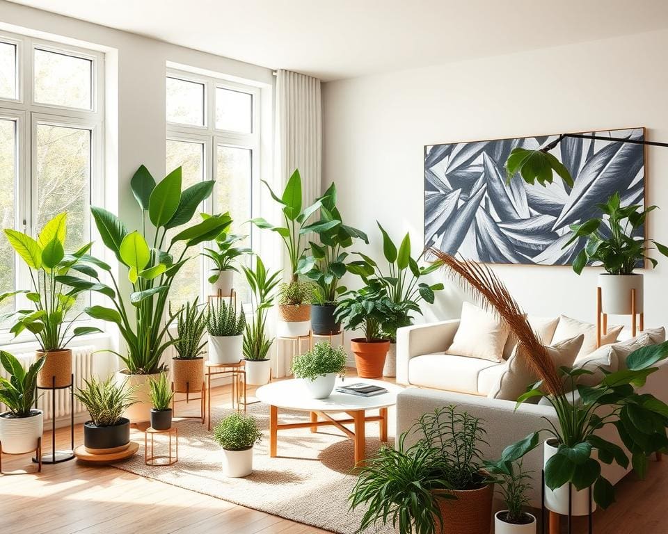 Plantenhouders voor een groene en frisse look in huis