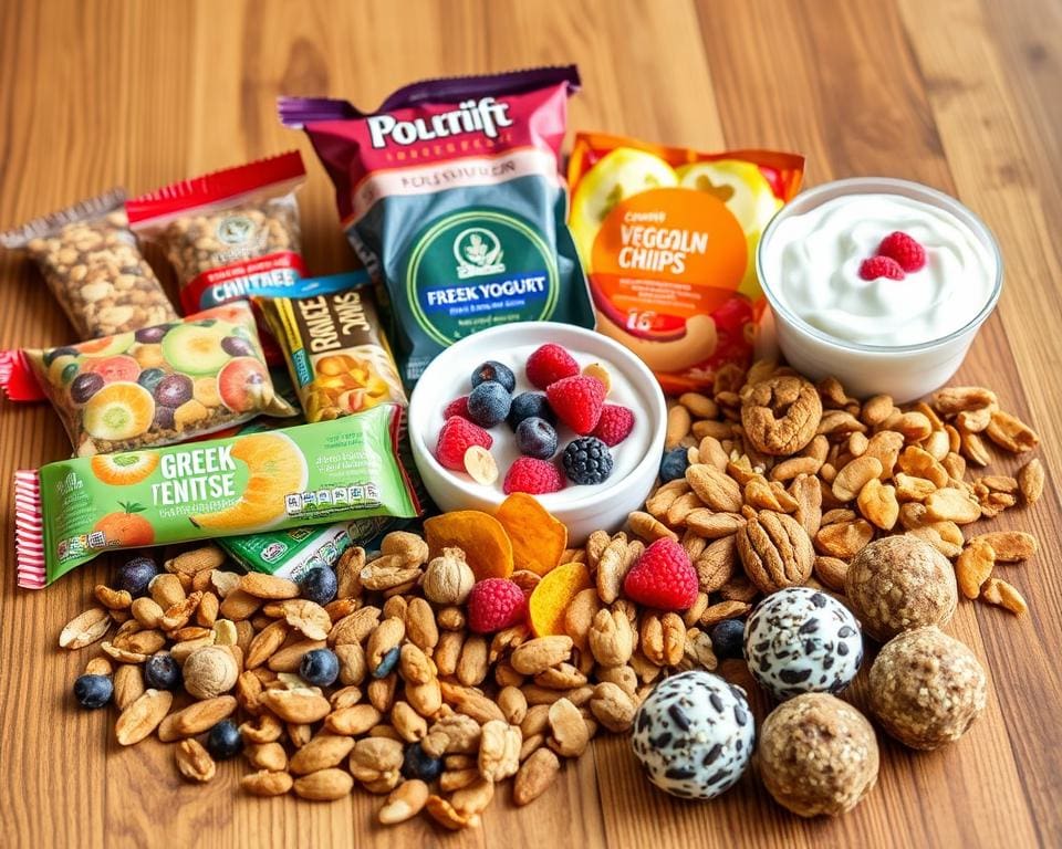 Populaire suikerarme snacks