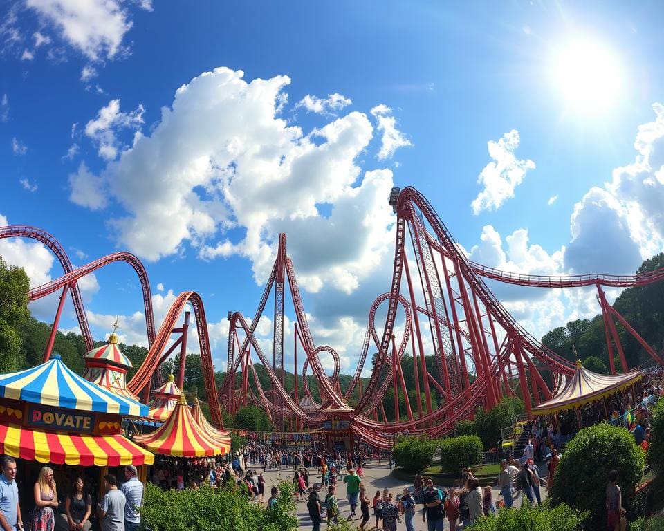 Pretparkuitje vol adrenaline met spectaculaire achtbanen