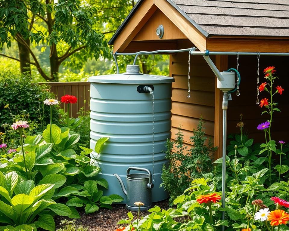 Regenwater hergebruiken in de tuin