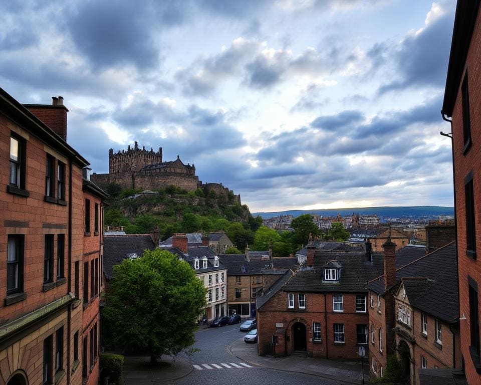 Reizen naar de historische stadskern van Edinburgh