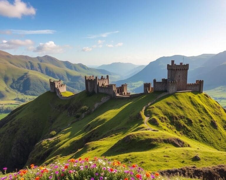 Reizen naar de iconische kastelen van Wales