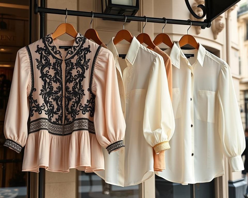 Saint Laurent blouses: Parijse flair voor dagelijkse stijl