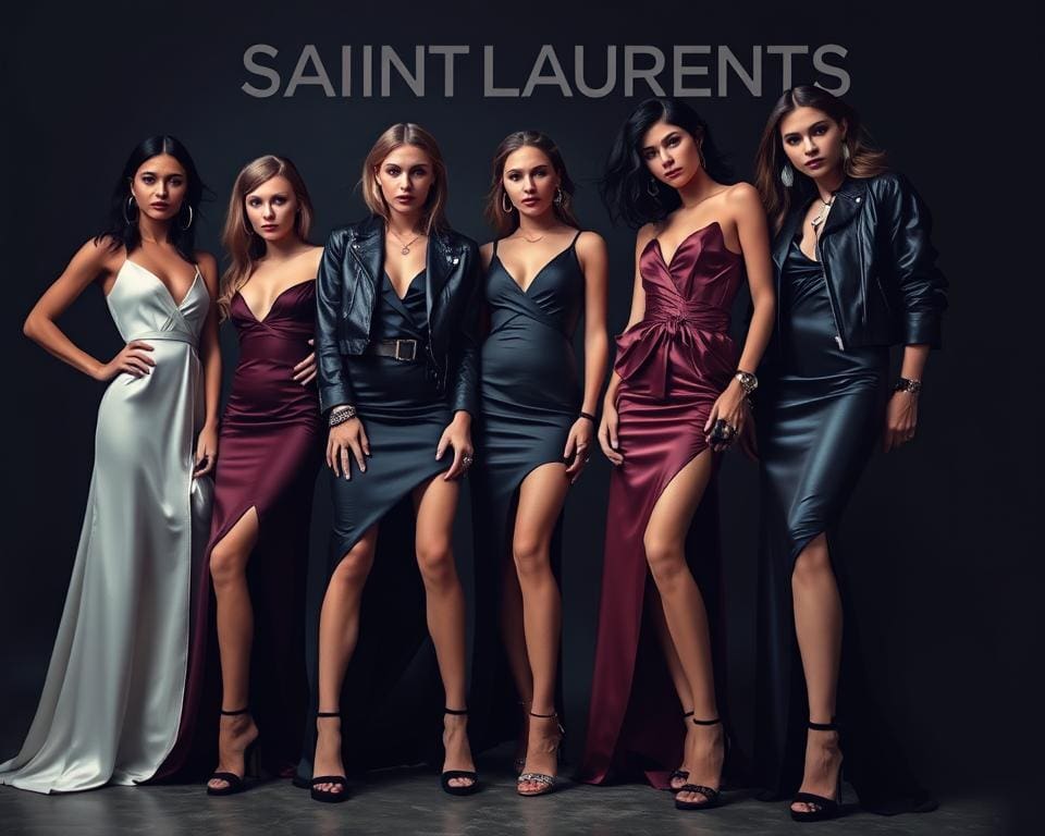 Saint Laurent jurken: Voor de elegante rebel