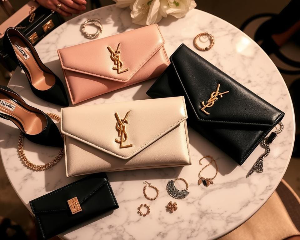 Stijlvolle accessoires met Saint Laurent clutches