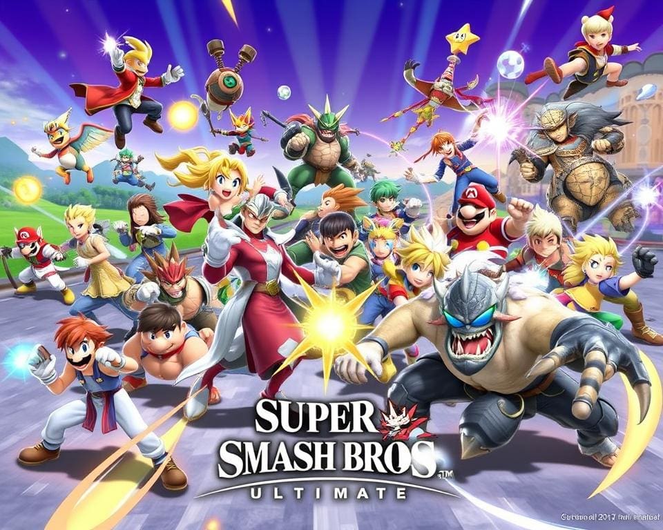 Super Smash Bros. Ultimate personages en spelmodi