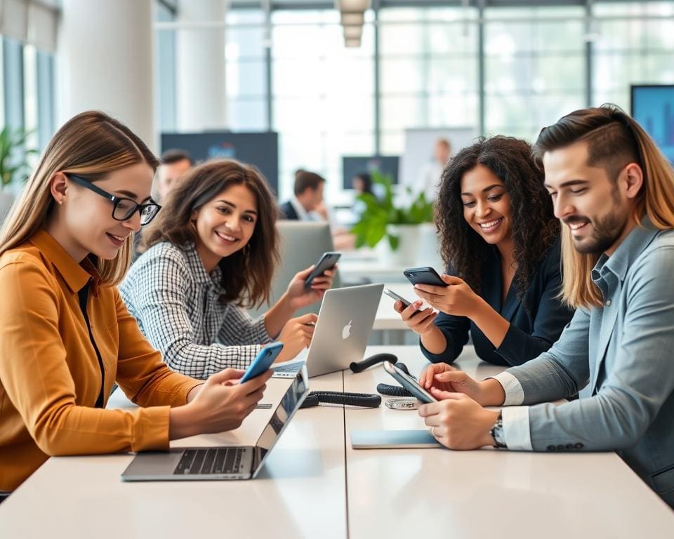 Telefoons: Hoe technologie communicatie binnen bedrijven verbetert