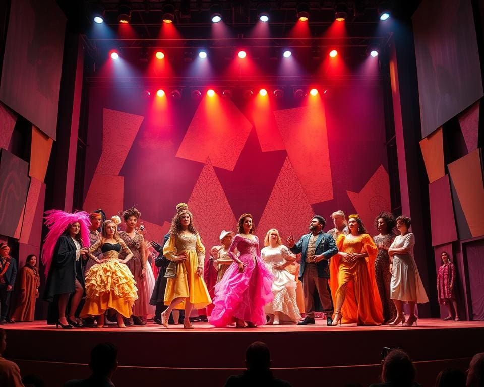 Theateroptreden met een moderne twist op klassieke verhalen