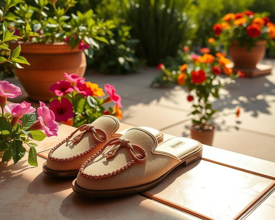 Valentino slippers: Italiaanse verfijning voor zomerse dagen