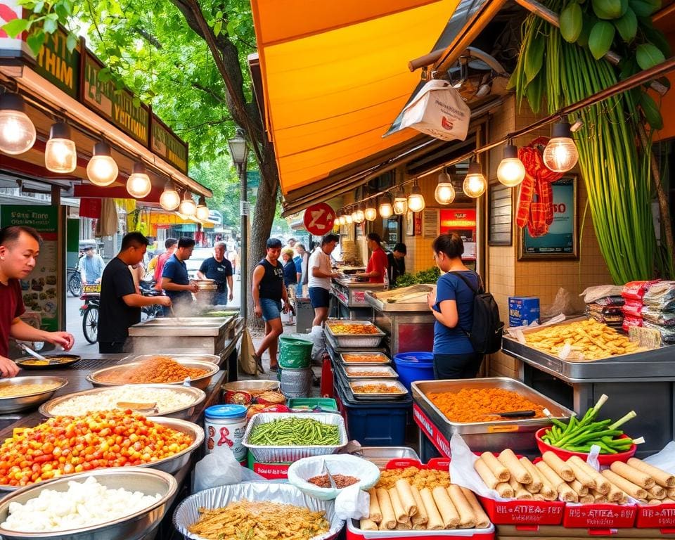 Vietnamese straatvoedsel