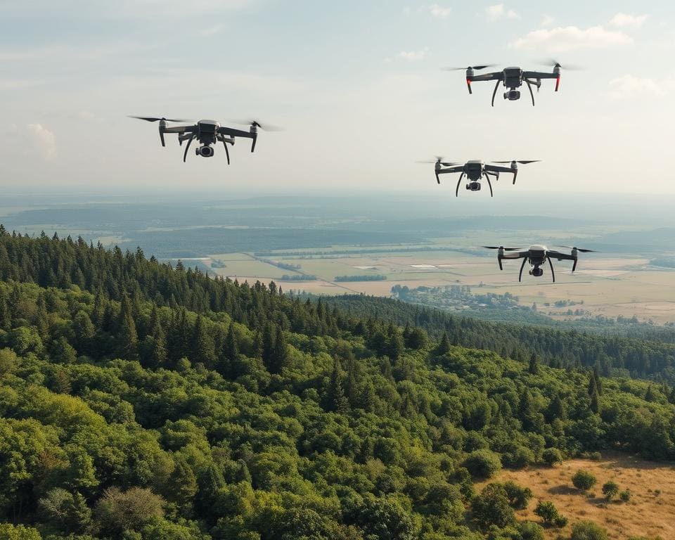 Waarom drones essentieel zijn voor natuurbescherming