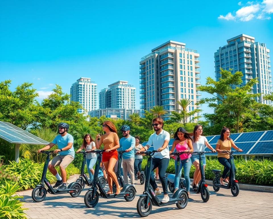 Waarom elektrische scooters een duurzaam alternatief zijn