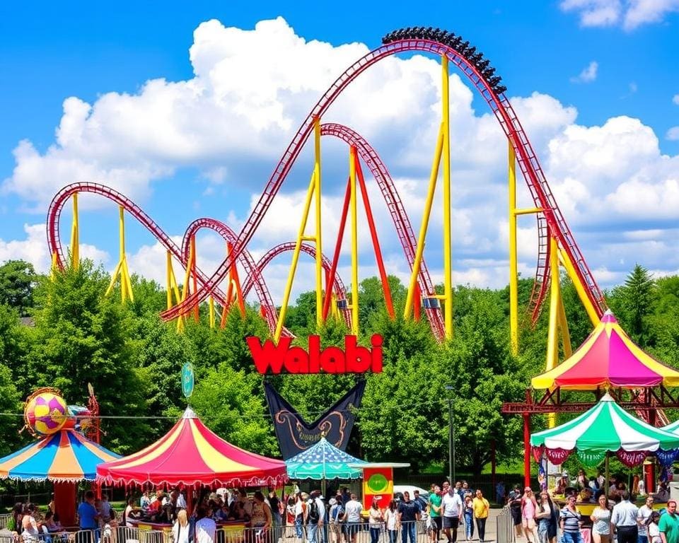 Walibi Belgium populaire attracties