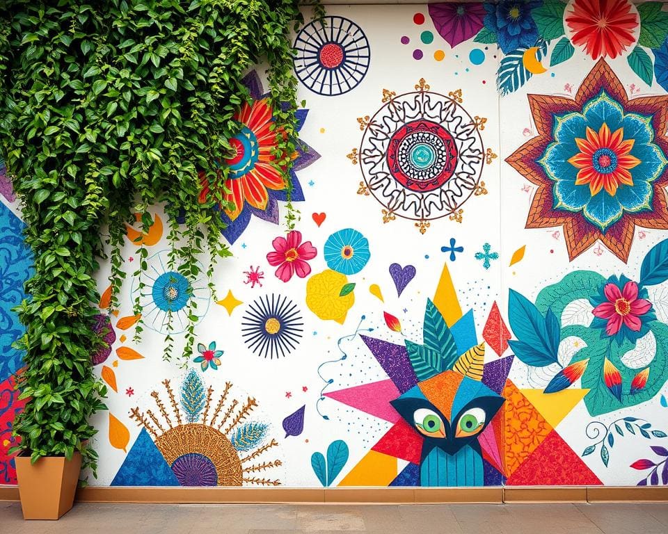 Wanddecoratie die elke muur tot leven brengt