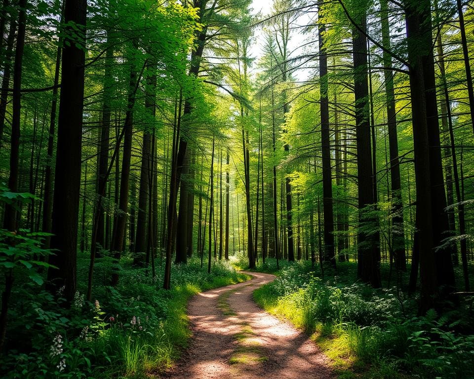 Wandelen in Canadese bossen