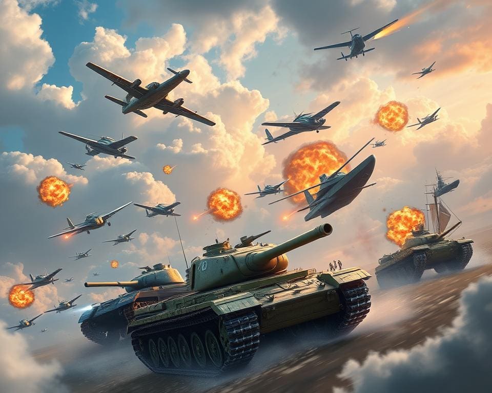 War Thunder: Epische luchten gevechten met tanks, vliegtuigen en schepen