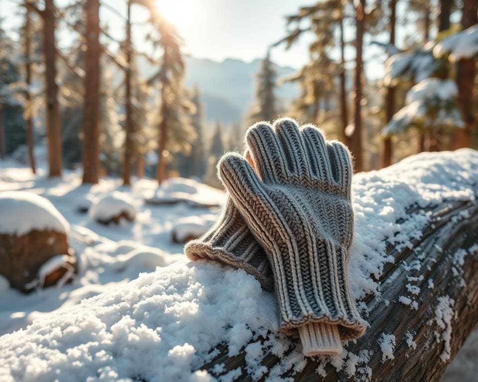 Warme handschoenen voor koude buitenavonturen