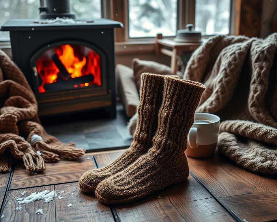 Warme sokken voor lange winterdagen