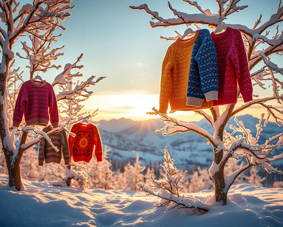 Warme truien voor lange winteravonturen