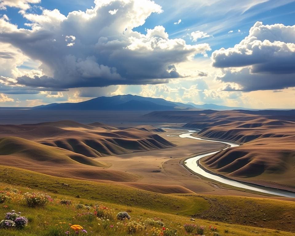 adembenemende landschappen Mongolië