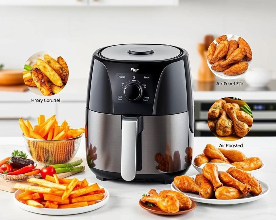 airfryer capaciteiten