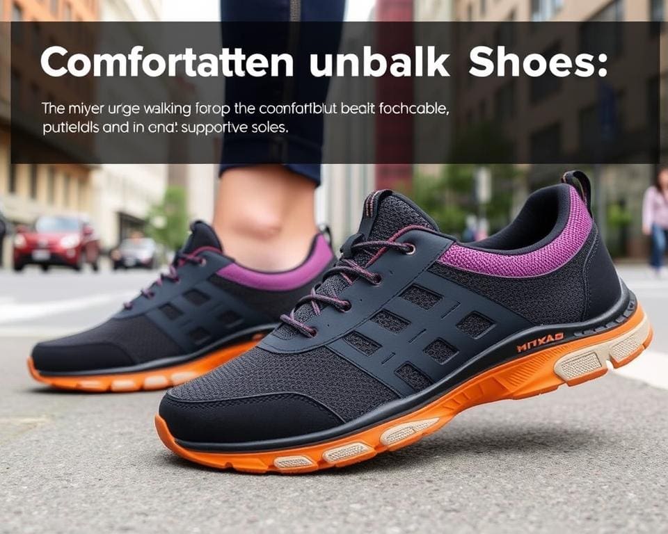 comfortabele stedelijke wandelschoenen