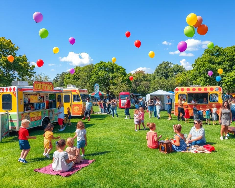 gezinsvriendelijk festival met activiteiten voor kinderen