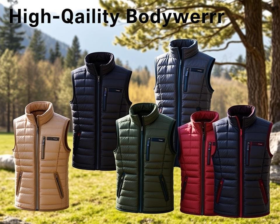 hoge kwaliteit bodywarmers