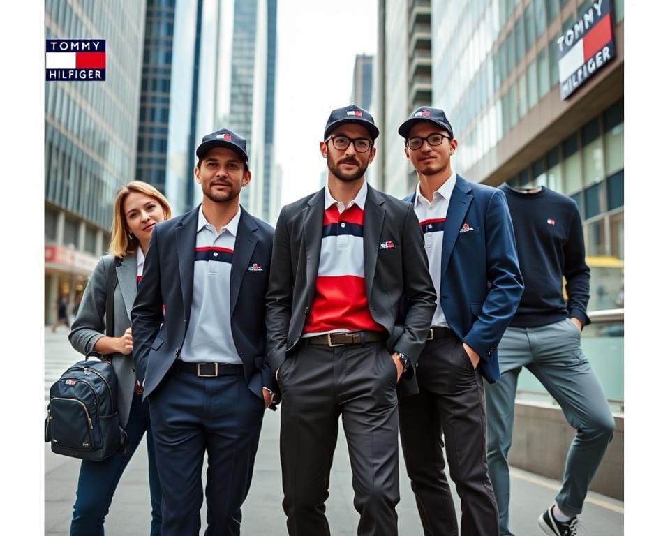 iconische stijlen van Tommy Hilfiger