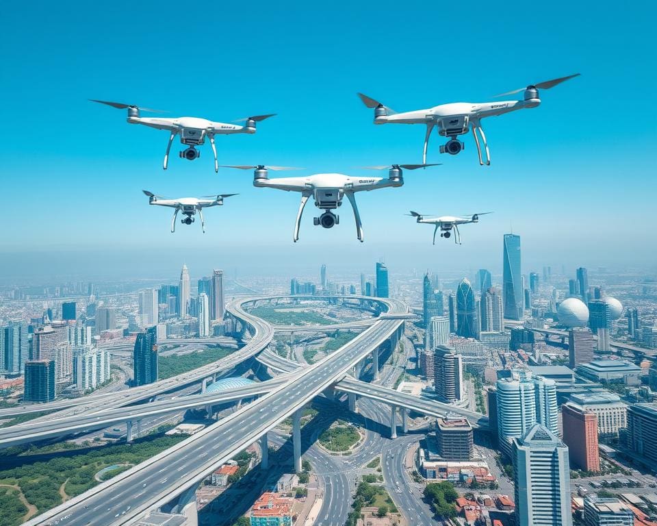 impact van drones op infrastructuurbeheer