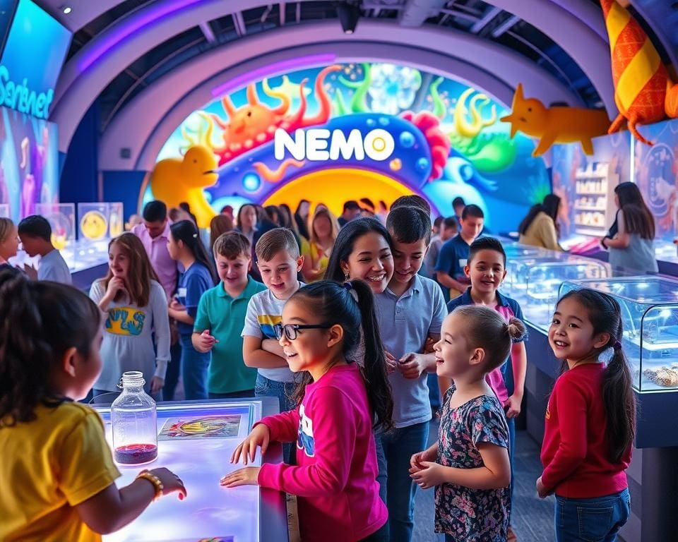 interactiviteit in Nemo Science Museum