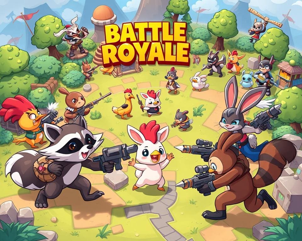 kiezen voor Super Animal Royale