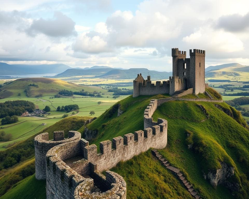 populaire kastelen in Wales