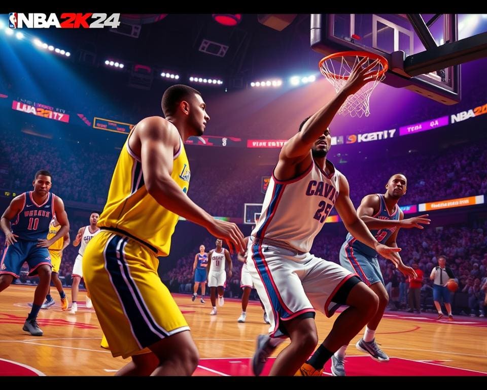 realtime animaties NBA 2K24