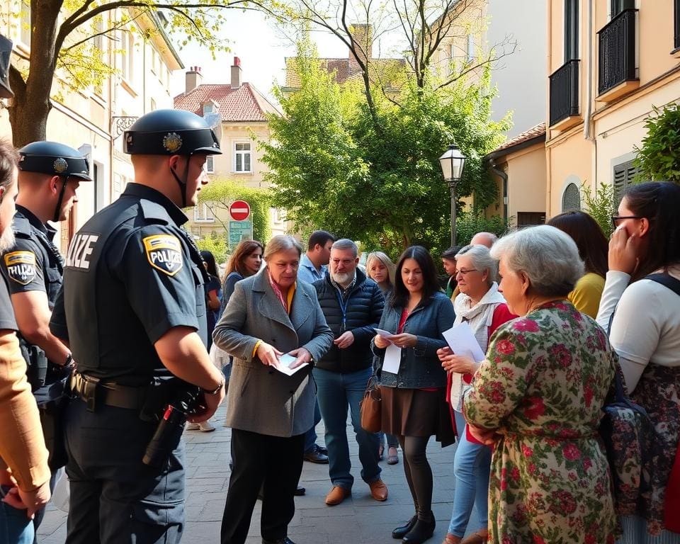 samenwerking politie buurtbewoners