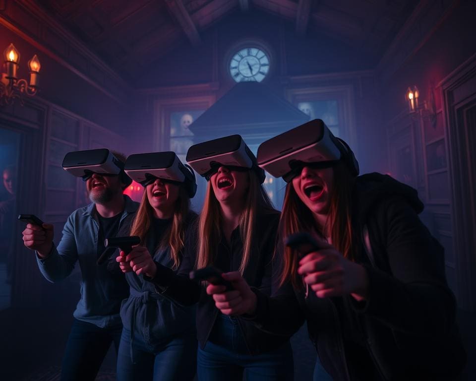 spookjacht in virtual reality met vrienden