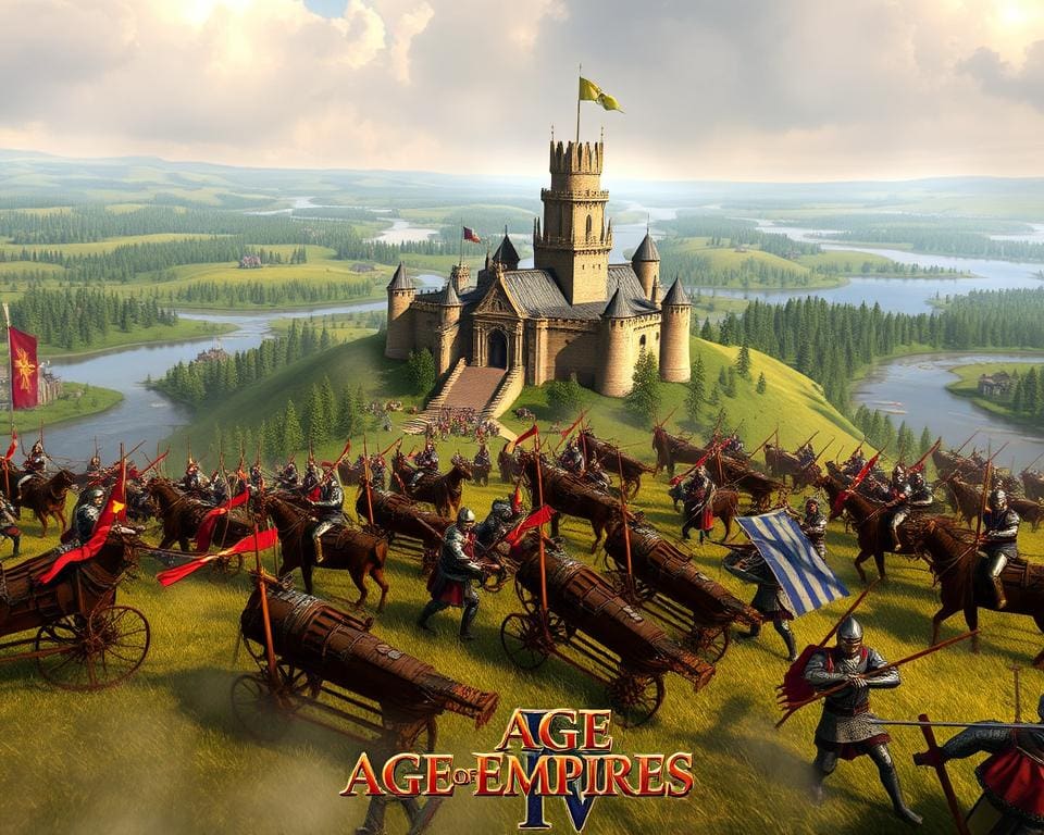 strategieën voor het veroveren van het slagveld in Age of Empires IV