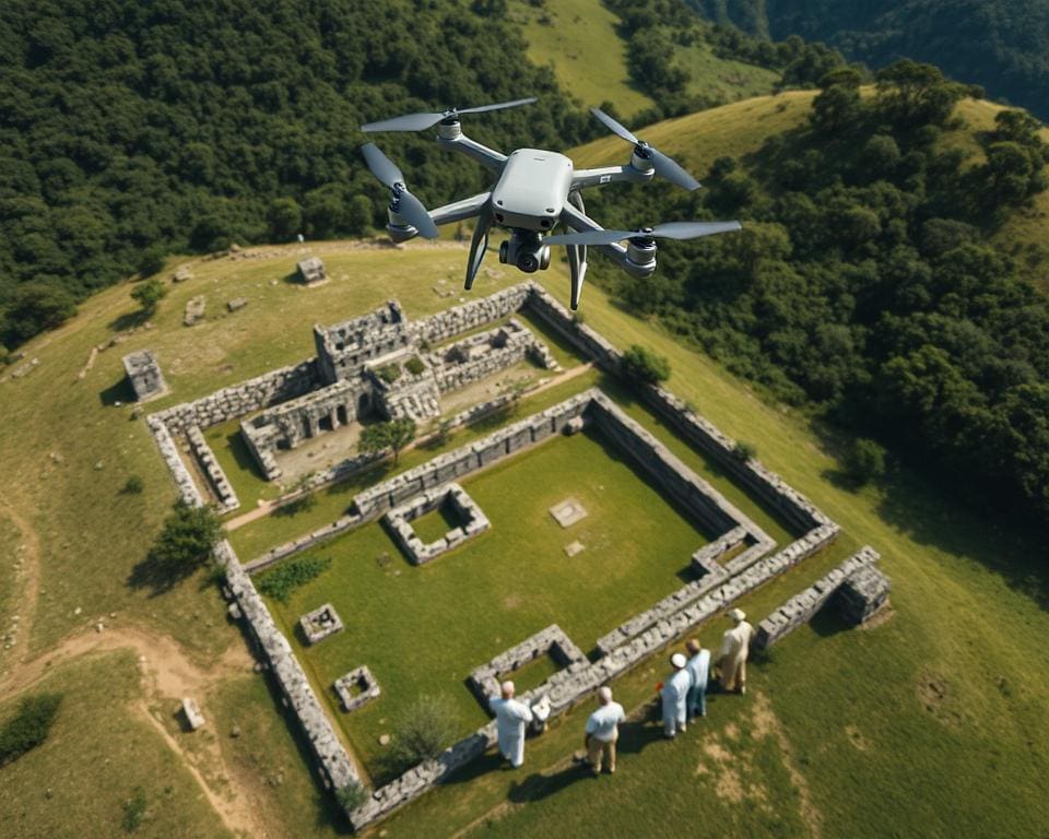 toepassingen van drones in archeologie