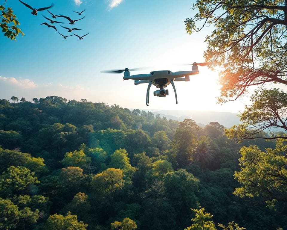 voordelen drones natuurbescherming