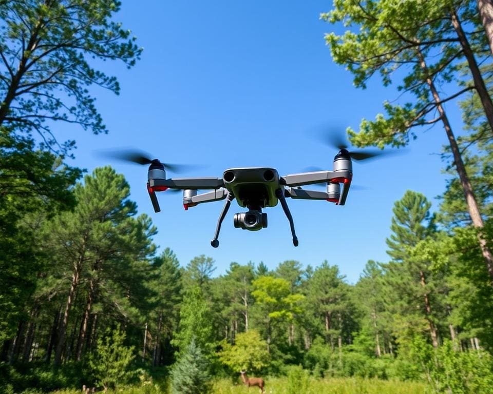 voordelen van drones voor bosbeheer