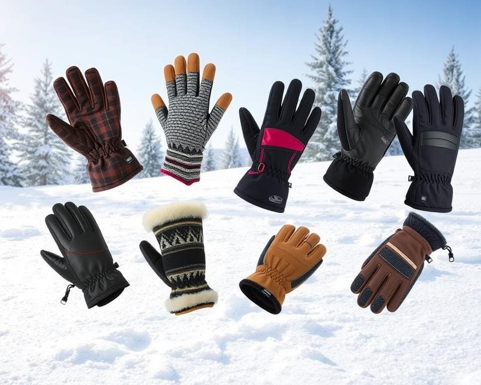 warme handschoenen voor outdooractiviteiten in de winter