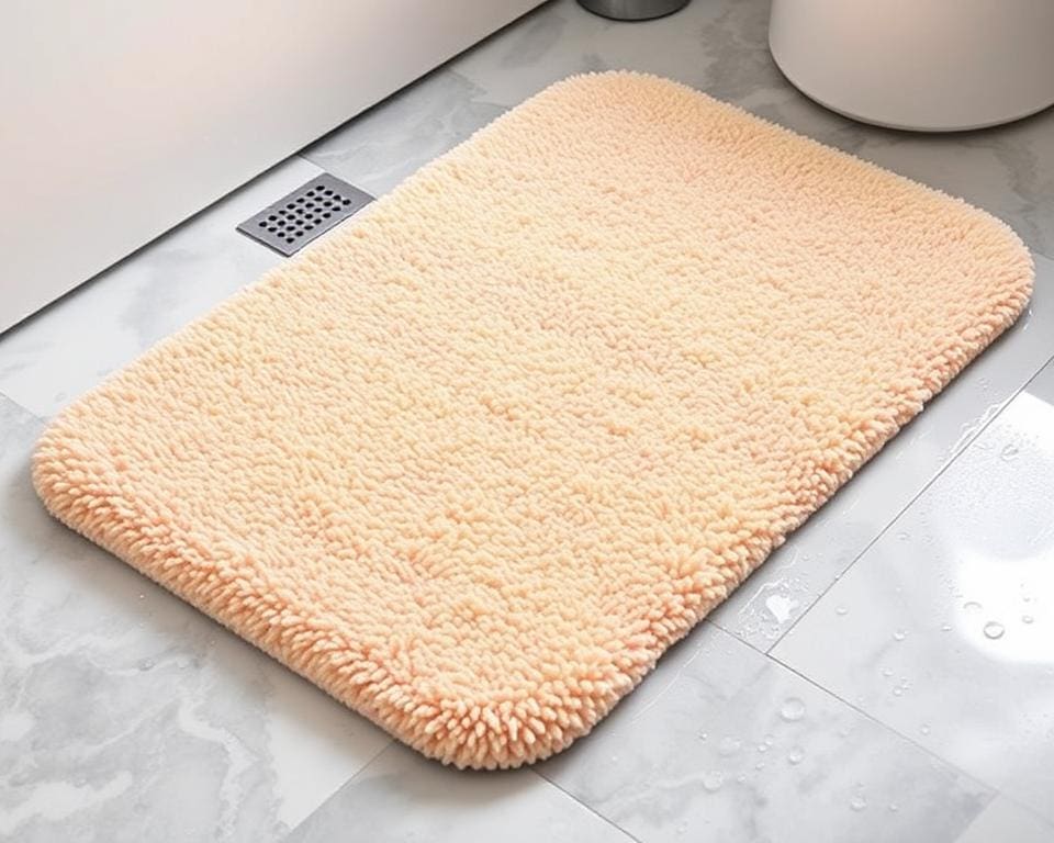 Badmatten met antislip en absorberende eigenschappen