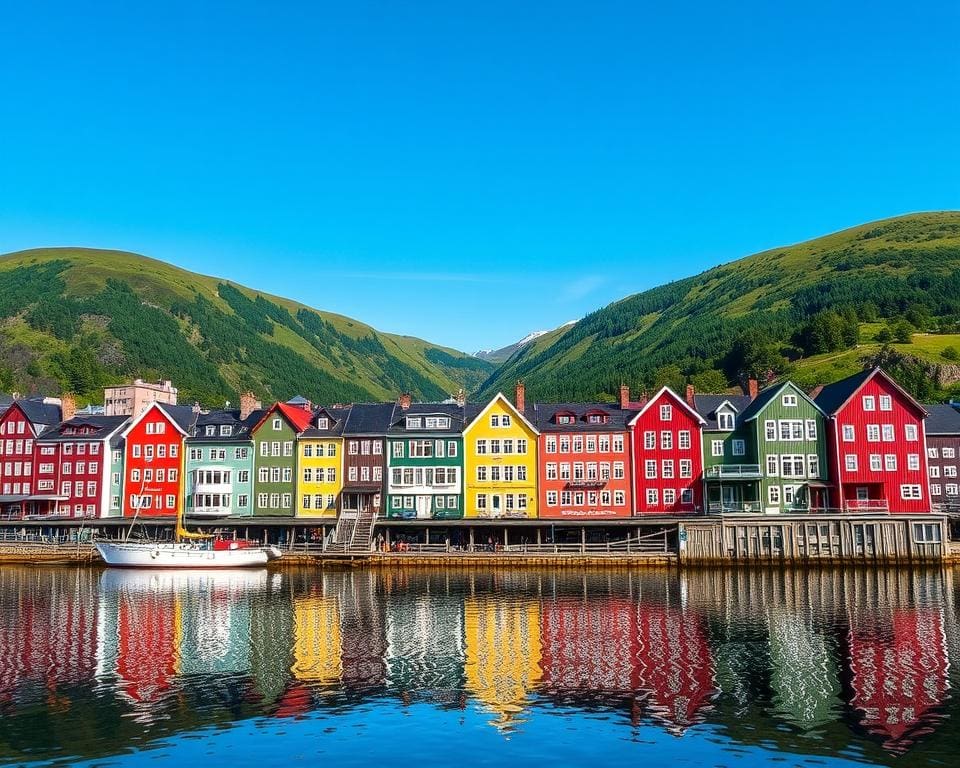 Bergen: kleurrijke huizen en Noorse fjordenpracht