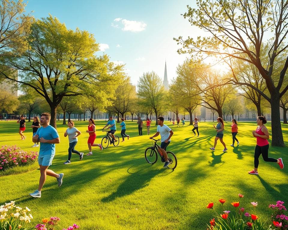 Buitensporten voor een frisse start