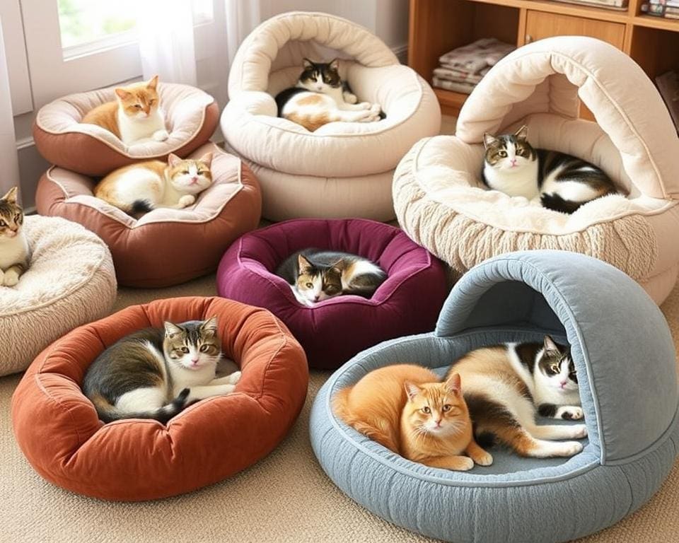 Comfortabele kattenbedden