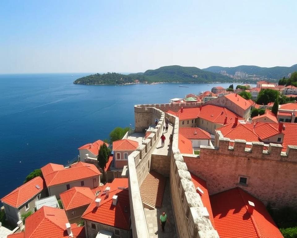 Dubrovnik: wandel over de oude stadsmuren