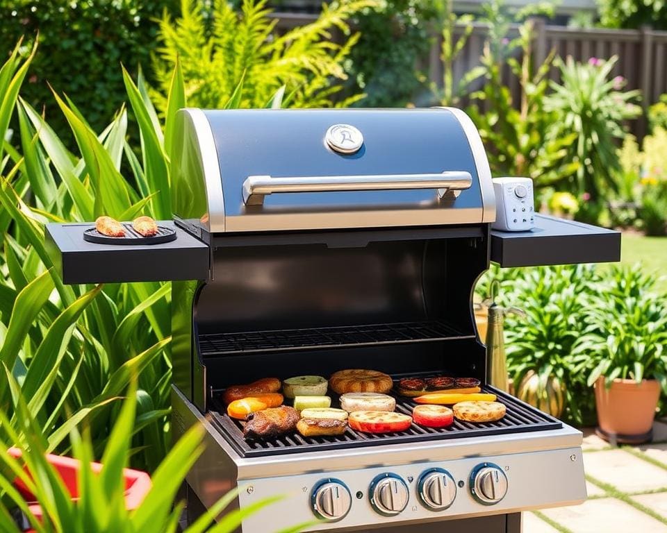 Elektrische BBQ’s met een automatische temperatuurregeling